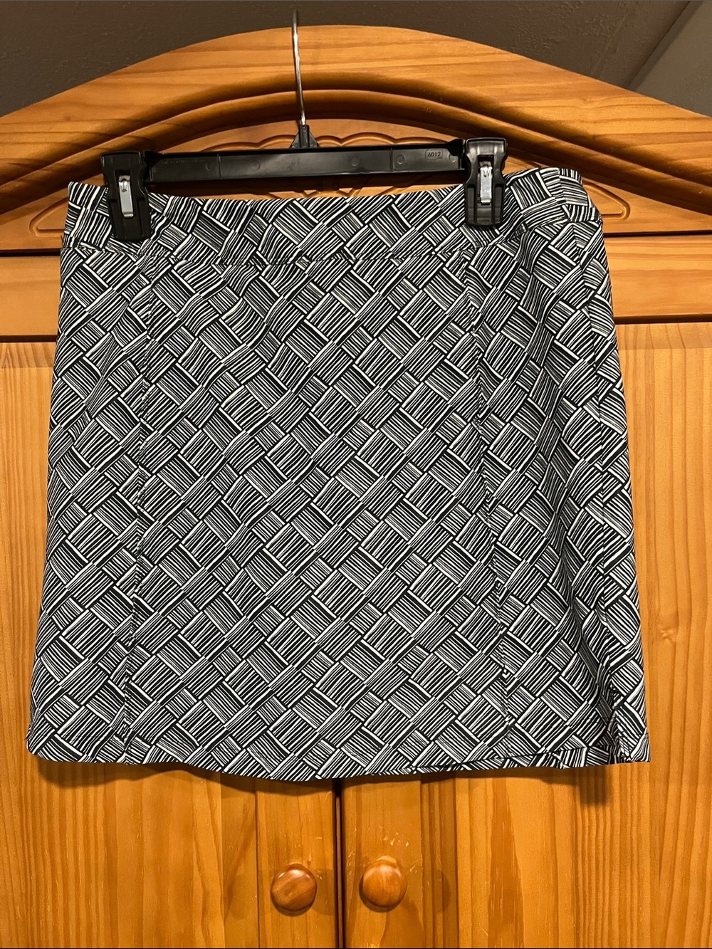 Adidas Black and White Golf Women's Skirt